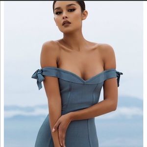 House of CB off the shoulder dress